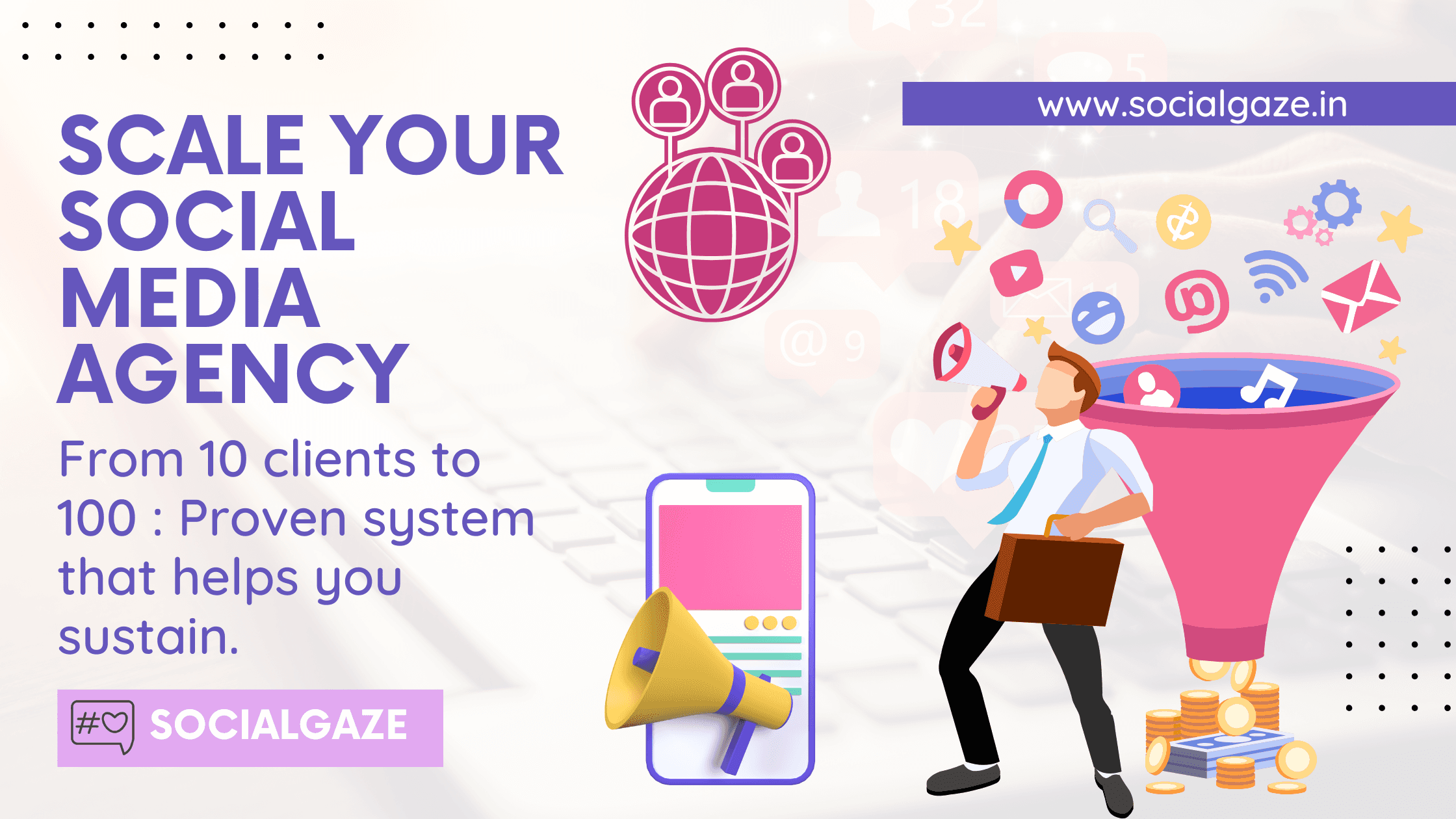 From 10 Clients to 100: Proven Systems That Help Social Media Agencies Scale Sustainably